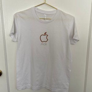 White Apple Tee - Pride
